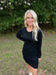 Flirty & Fitted Dress in Black