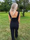 Fancy Affair Jumpsuit in Black