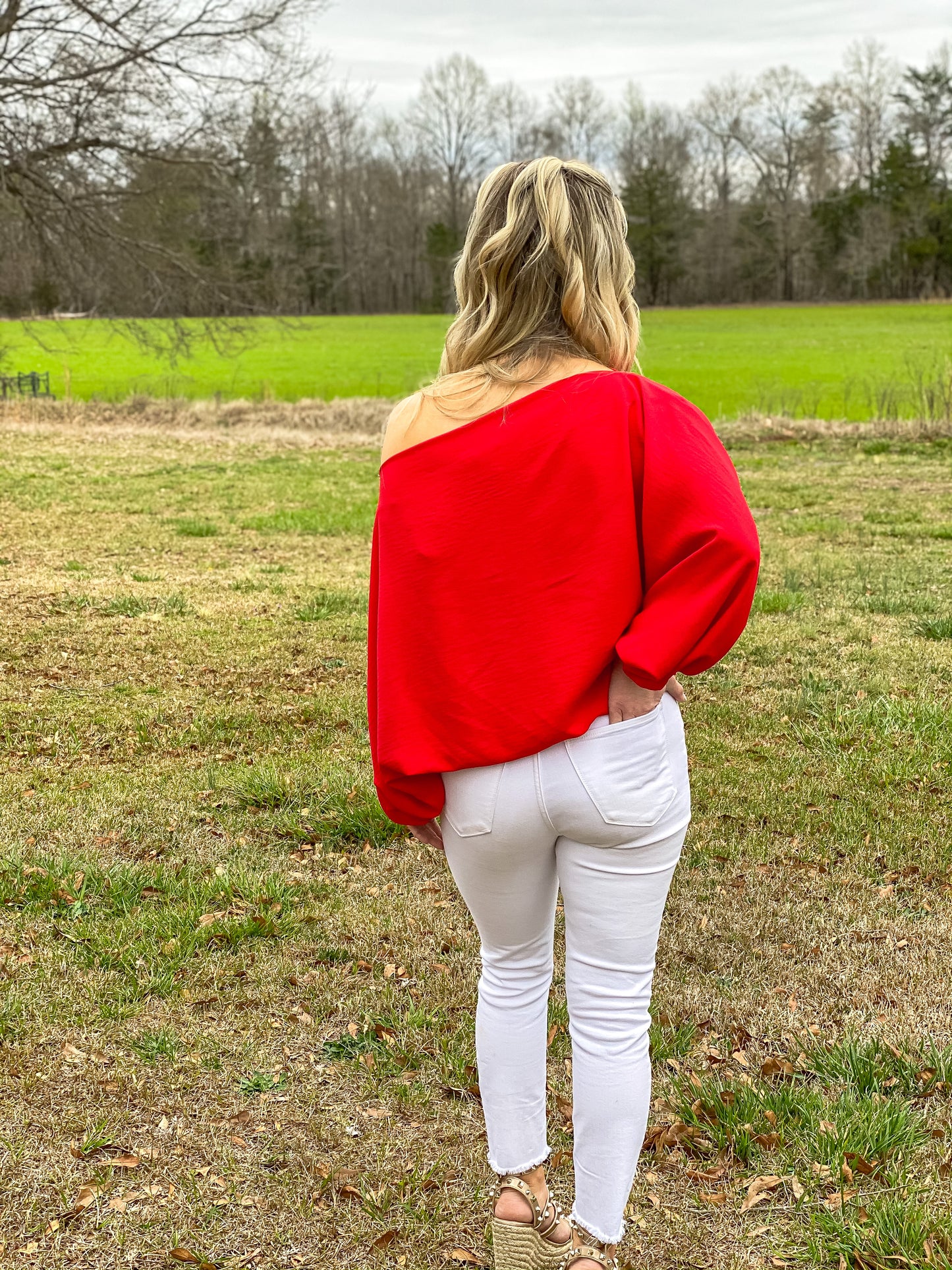 Rosy Red Blouse