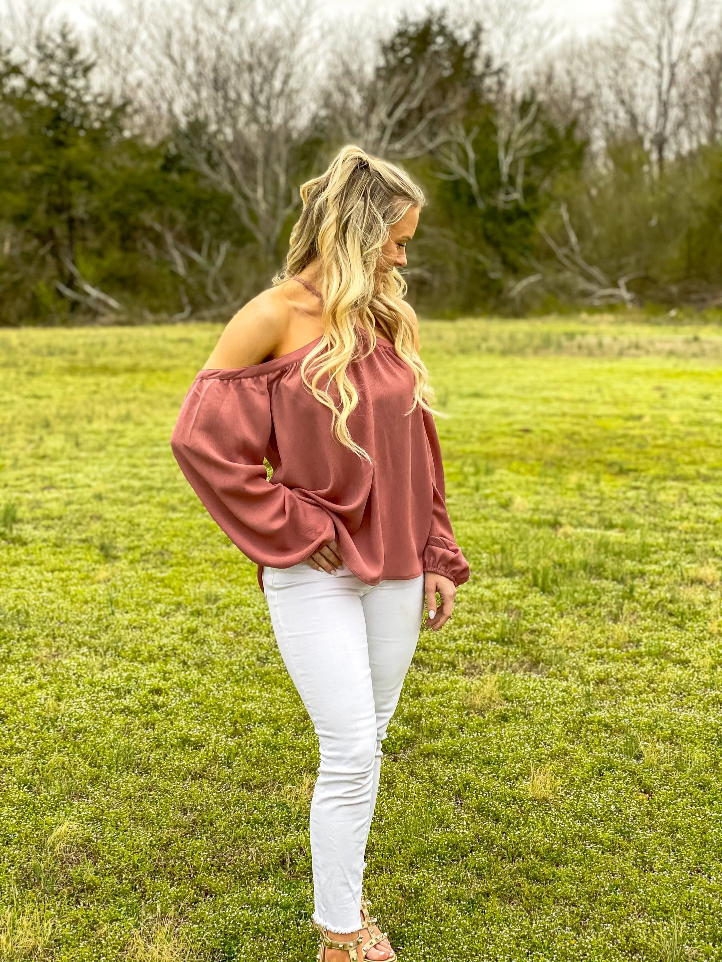 Living for Summer Top in Rose- Available in Plus