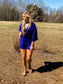 Royal Tie Romper