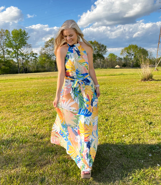 Tropics Ready Maxi Dress