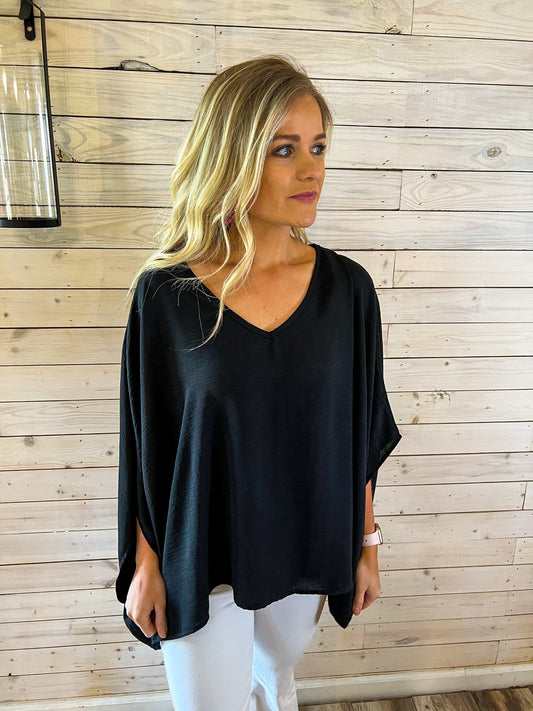 Summer Breeze Top in Black