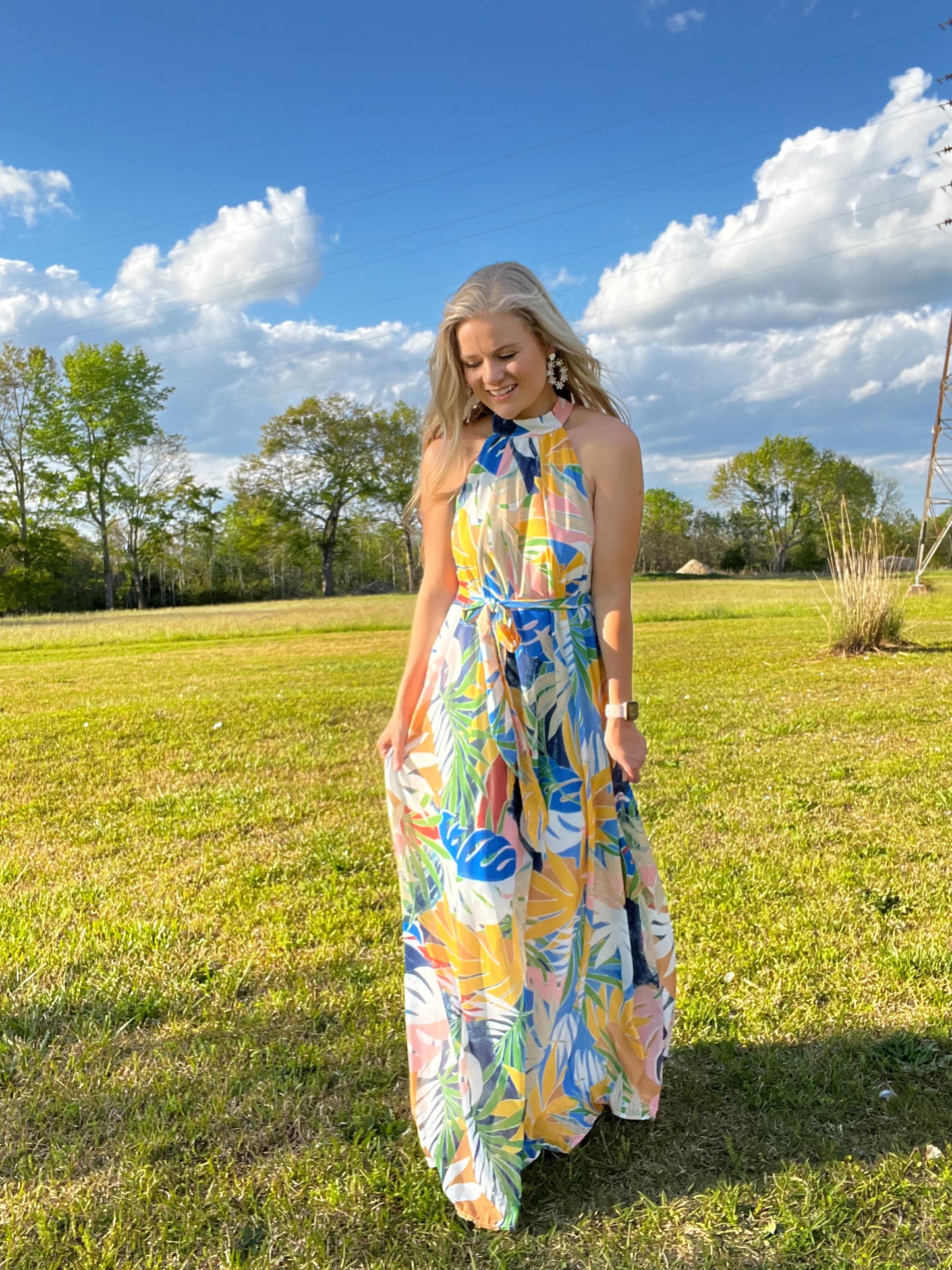 Tropics Ready Maxi Dress