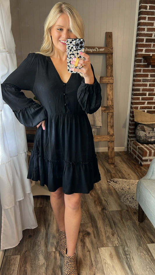 Essentials Dress in Black