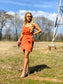 Take me to Paradise Dress in Orange